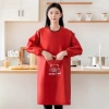 Áo khoác tạp dề đảo ngược chống nước chống dầu có tay áo, bảo hộ nhà bếp nam nữ - 144,489₫ 10