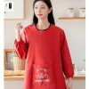 Áo khoác tạp dề đảo ngược chống nước chống dầu, tay áo dài, bảo hộ nhà bếp 2