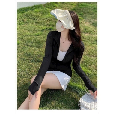 Áo khoác tập gym chống nắng chất su lạnh UPF 50+ - Chống tia UV, giảm giá 60.000₫ 3
