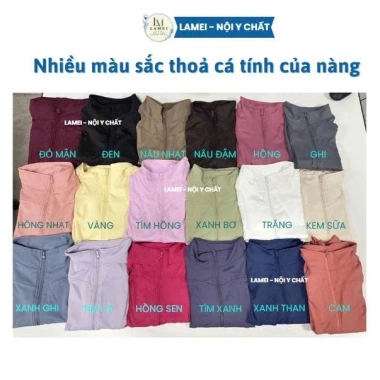 Áo khoác tập Gym nữ AKT - Chống nắng, co giãn, thấm hút mồ hôi, tôn body, giá ưu đãi 68.000 VND 6