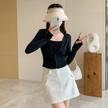 Áo khoác tập mũ chống nắng su lạnh co giãn, thoải mái - Giá chỉ 79.900đ 2 Áo khoác tập mũ chống nắng su lạnh co giãn, thoải mái - Giá chỉ 79.900đ 2