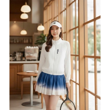Áo khoác thể thao nữ Kama AP38 Wilson chất gió mềm, phù hợp pickleball tennis zumba gym - giảm còn 264k 6