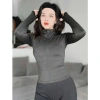 Áo khoác thể thao nữ UNIQ vải thoáng khí tay dài xỏ ngón chống nắng UV - Giá 250k 4