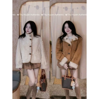 Áo khoác thu đông 2 mặt Zara xuất - Giá giảm 700.000, ấm áp, thời trang mùa lạnh