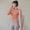 Áo khoác thun dày dặn co dãn cho nữ tập gym yoga aerobic, chống nắng, giá ưu đãi 150k 8