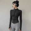 Áo khoác thun dày dặn co dãn cho nữ tập gym yoga aerobic, chống nắng, giá ưu đãi 150k 10