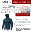 Áo khoác thun nam LADOS-2.125 regular fit, thun poly mềm mát, co giãn, nón chống nắng – chỉ 199k 2