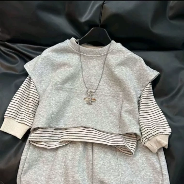 Áo khoác trẻ em 2 mảnh cotton thoáng khí, unisex mọi mùa - Giá chỉ 403.963₫ 3