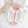 Áo khoác trẻ em dệt kim Cardigan Cotton nguyên chất - Giá chỉ 140.438₫, giảm mạnh 5