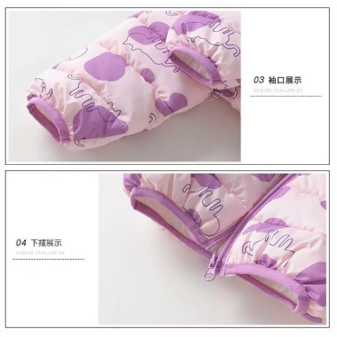 Áo khoác trẻ em polyester thoáng khí mềm mại unisex - Giá 248.984 VND 6