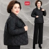 Áo khoác trung niên nữ QC401 - Phao nhẹ ấm, chắn gió, chống lạnh, thời trang 359k 4