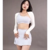 Áo Khoác UNIQ Nửa Lưng Thể Thao Nữ – Tay Dài Xỏ Ngón, Vải Thoáng Khí, Giá Ưu Đãi 234k
