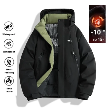 Ao Khoác Unisex JEEP Spirited Mùa Đông Dày Ấm Áp Chống Thấm Nước Gió, Hợp Leo Núi - 538.920₫ 3 Ao Khoác Unisex JEEP Spirited Mùa Đông Dày Ấm Áp Chống Thấm Nước Gió, Hợp Leo Núi - 538.920₫ 3