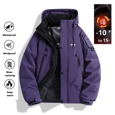 Ao Khoác Unisex JEEP Spirited Mùa Đông Dày Ấm Áp Chống Thấm Nước Gió, Hợp Leo Núi - 538.920₫