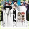 Áo khoác unisex JoJos Bizarre Adventure dây kéo - Fan Kujo Jotaro và Kakyoin Noriaki, giảm giá 22%