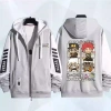 Áo khoác unisex JoJos Bizarre Adventure dây kéo - Fan Kujo Jotaro và Kakyoin Noriaki, giảm giá 22% 2
