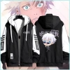 Áo khoác unisex PS2 Jujutsu Kaisen Gojo Satoru dây kéo – Top SP2 giảm 23% chỉ 227.880₫