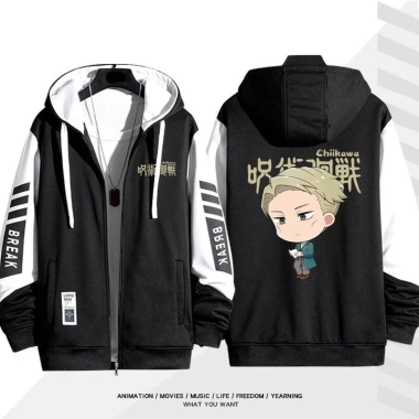 Áo khoác unisex PS2 Jujutsu Kaisen Gojo Satoru dây kéo – Top SP2 giảm 23% chỉ 227.880₫ 2