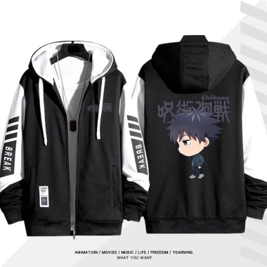 Áo khoác unisex PS2 Jujutsu Kaisen Gojo Satoru dây kéo – Top SP2 giảm 23% chỉ 227.880₫ 3
