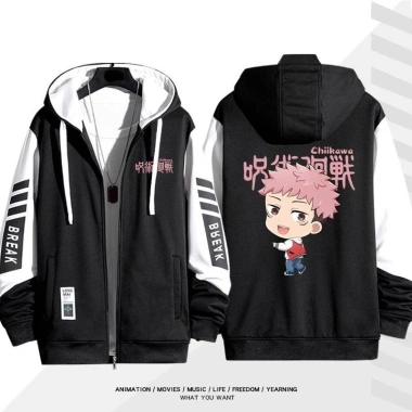 Áo khoác unisex PS2 Jujutsu Kaisen Gojo Satoru dây kéo – Top SP2 giảm 23% chỉ 227.880₫ 4