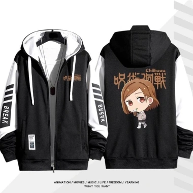 Áo khoác unisex PS2 Jujutsu Kaisen Gojo Satoru dây kéo – Top SP2 giảm 23% chỉ 227.880₫ 8