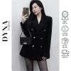 Áo khoác vest 6 cúc tag đá tay dài - 2 màu cúc vàng đen, giá chỉ 479.000đ LL
