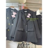 Áo khoác vest 6 cúc tag đá tay dài - 2 màu cúc vàng đen, giá chỉ 479.000đ LL 6