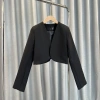 Áo khoác vest blazer Mely Fashion croptop vạt bầu dài tay hai lớp, đệm vai ruby 310.000₫ 7