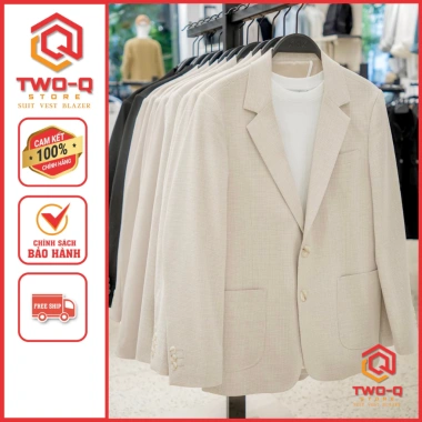 Áo Khoác Vest Blazer Nam Túi Ốp Phong Cách Hàn Quốc - 398.430 VNĐ Q&Q STORE