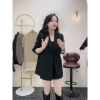 Áo khoác vest blazer xẻ vạt 1 cúc đệm vai SALYN phong cách Hàn Quốc BL10 Giá 225k 3