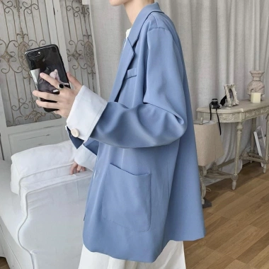 Áo khoác vest Hàn Quốc bigsize Blazer sang trọng cho nam & nữ, giá 412.199 VND 2