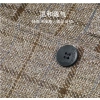 Áo khoác vest kẻ sọc caro Hàn Quốc cao cấp, size M-3XL, thời trang thu đông nam trung niên giảm giá 7