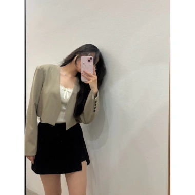Áo khoác vest nam hàng sẵn giảm giá 150.000 - chất liệu dày, thiết kế hiện đại, công sở