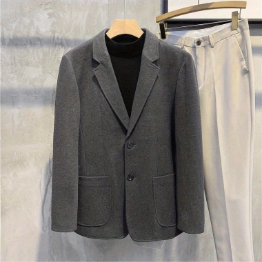 Áo khoác vest nam màu trơn dáng ôm phong cách Anh Quốc - Mùa thu giảm giá 22%