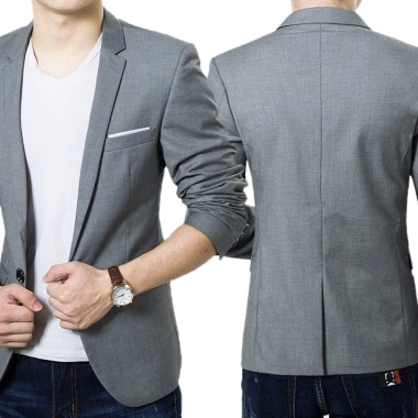 Áo khoác vest nam một nút, tay dài, dáng ôm, công sở - Giá giảm 332.699₫