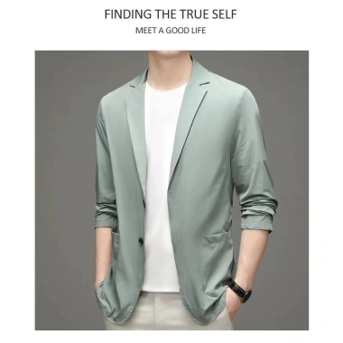 Áo Khoác Vest Nam Size Lớn M-6XL Màu Trơn Thời Trang Xuân Hè – Phong Cách Mới Giá Ưu Đãi 331.128 VND