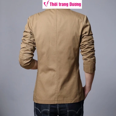 Áo khoác vest nam vải kaki cao cấp SY8.389 - Thời trang Dương giá ưu đãi 680.000đ