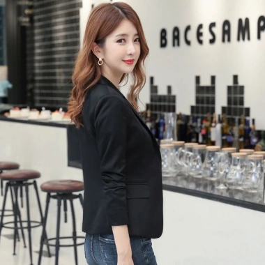 Áo khoác vest ngắn dáng ôm kiểu Hàn Quốc thời trang xuân thu nữ – giảm giá 20% chỉ 394.065₫