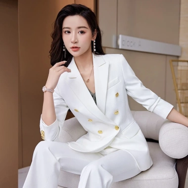 Áo Khoác Vest Nữ Đỏ Hồng Cao Cấp - Thiết Kế Sang Trọng, Giá 1.041.021 VND 6