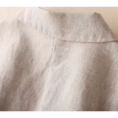 Áo khoác vest nữ tay lỡ 1 khuy linen xịn xò, đứng form - Giá chỉ 378.000 VND 9