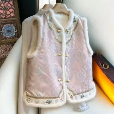 Áo Khoác Vest Thu Đông Công Nghiệp Nặng Lông Cừu Lót Không Tay Giá 251.882₫