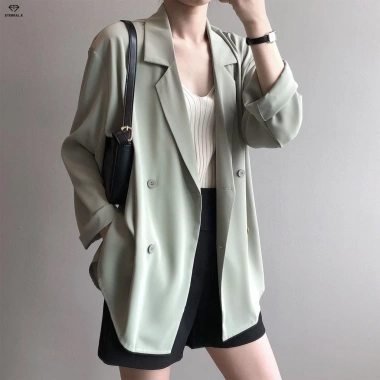 Áo Khoác Vest Vải Voan Siêu Mỏng Dáng Rộng Thời Trang Nữ Mùa Hè 2.022 186.840 VND