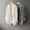 Áo Khoác Vest Vải Voan Siêu Mỏng Dáng Rộng Thời Trang Nữ Mùa Hè 2.022 186.840 VND 6