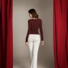Áo kiểu KAYLIN Ruby Top tay dài cổ chéo, vải thun cotton co giãn, mẫu TET COLLECTION - Giá 390.000đ 8