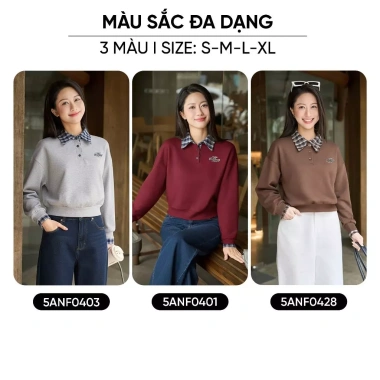 Áo kiểu nữ CARDINA umi dài tay bo gấu phối cổ và tay sơ mi Giá chỉ 310.000đ 4 Áo kiểu nữ CARDINA umi dài tay bo gấu phối cổ và tay sơ mi Giá chỉ 310.000đ 4