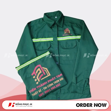 Áo lao động, bảo hộ lao động, áo công nhân - Giá chỉ 130.000₫, giảm từ 165.100₫ Áo lao động, bảo hộ lao động, áo công nhân - Giá chỉ 130.000₫, giảm từ 165.100₫