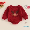 Áo len ấm áp Aqua-baby Girl mùa thu đông, Nai sừng tấm thêu cổ tròn dài tay – 159.948₫ 2