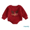 Áo len ấm áp Aqua-baby Girl mùa thu đông, Nai sừng tấm thêu cổ tròn dài tay – 159.948₫ 10