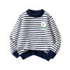 Áo len bé gái thu đông ấm áp HKAM Sọc mềm hoa xanh unisex 249.999đ 5