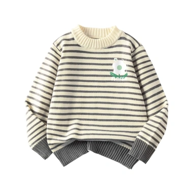 Áo len bé gái thu đông ấm áp HKAM Sọc mềm hoa xanh unisex 249.999đ 7